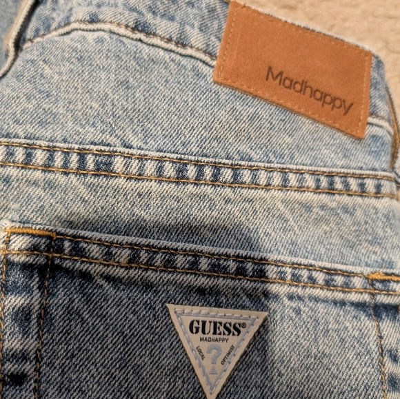 Guess X Madhappy Women's Straight Leg Jeans - Light Blue - Picture 13 of 13